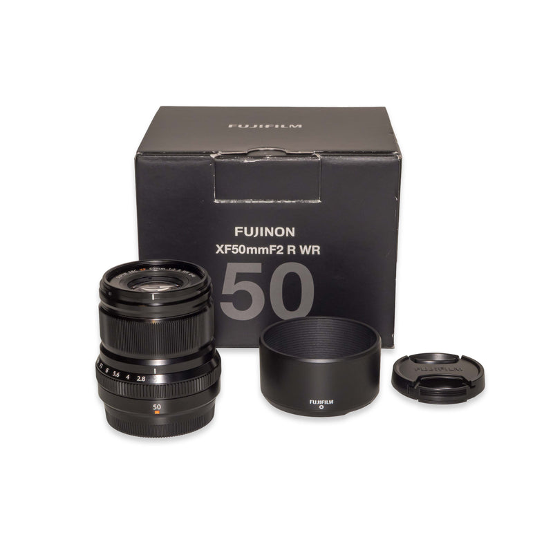 Fujifilm FUJINON XF 50mm f/2 R WR, Black