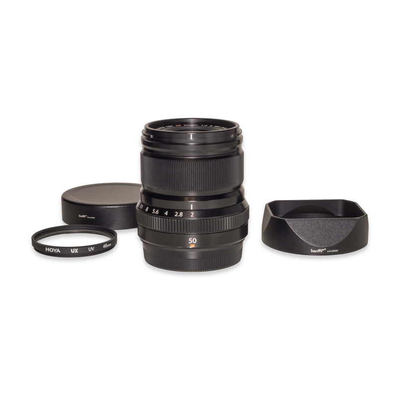 Fujifilm FUJINON XF 50mm f/2 R WR, Black
