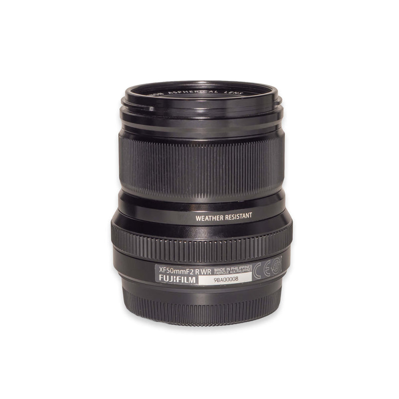 Fujifilm FUJINON XF 50mm f/2 R WR, Black