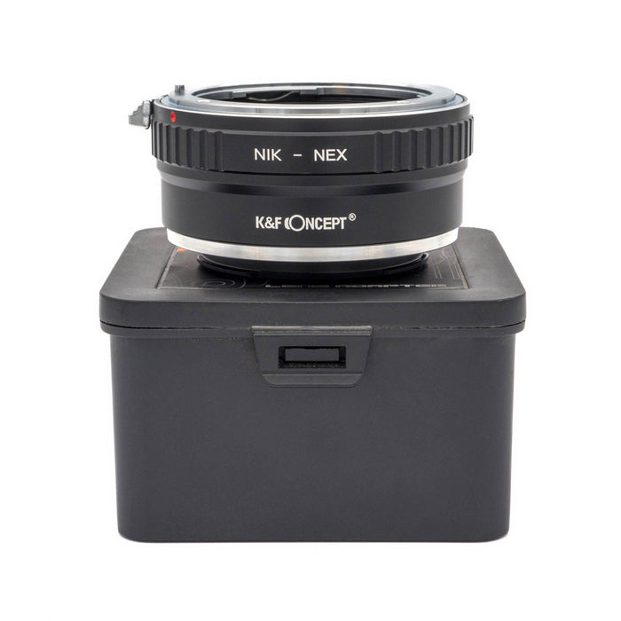 K&F CONCEPT Adattatore Obiettivi Nikon - Sony NEX