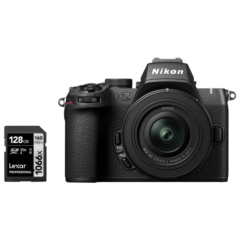 Nikon Z50 II + NIKKOR Z DX 16-50mm f/3.5-6.3 VR + SD Lexar 128GB