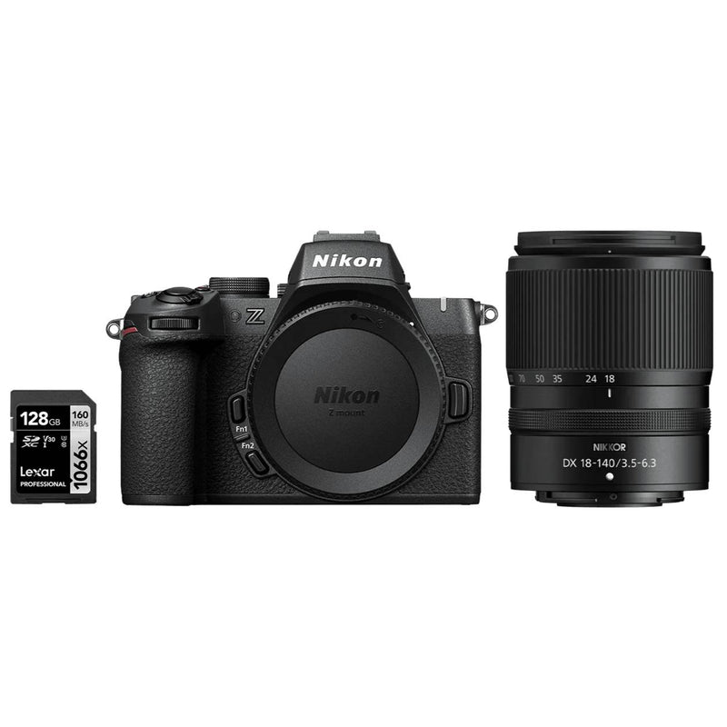 Nikon Z50 II + NIKKOR Z DX 18-140mm f/3.5-6.3 VR + SD Lexar 128GB