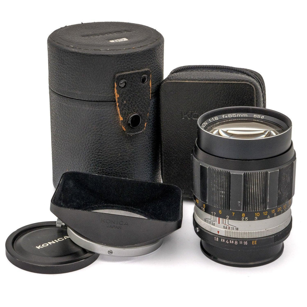 Konica HEXANON AR 85mm f/1.8 — Foto Ottica Cavour