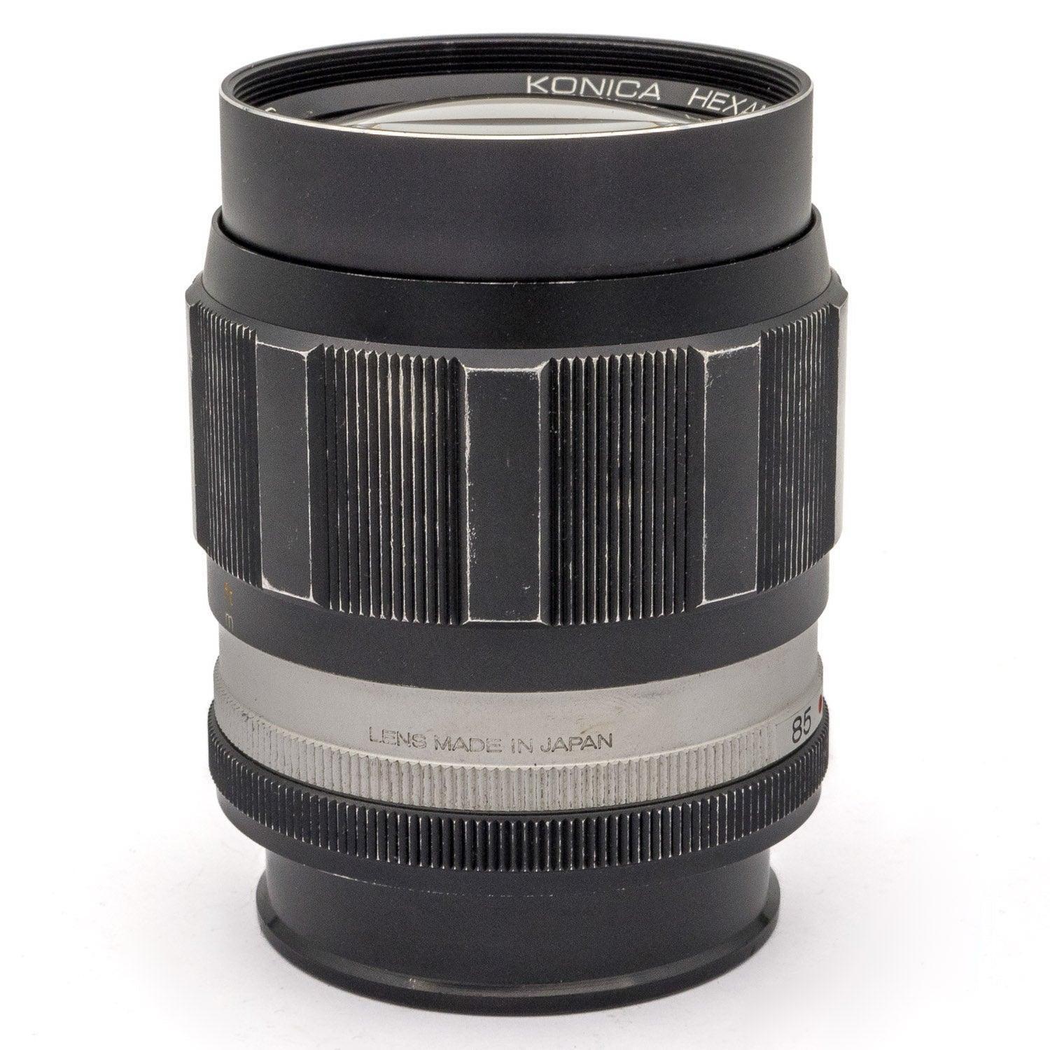 Konica HEXANON AR 85mm f/1.8 — Foto Ottica Cavour