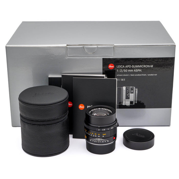 Leica APO-SUMMICRON-M 50mm f/2 ASPH., black anodized