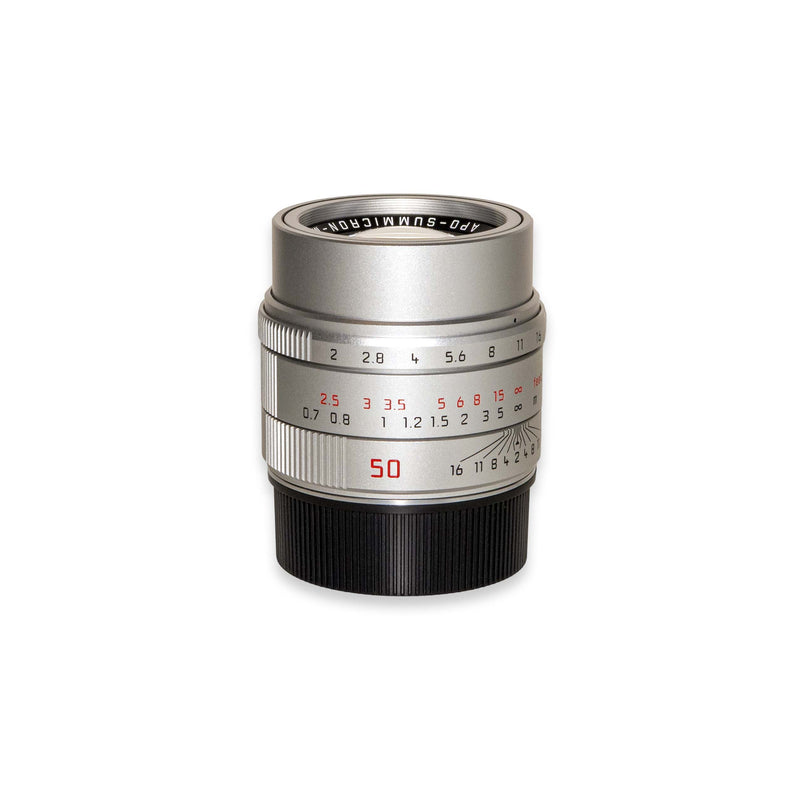 Leica APO-SUMMICRON-M 50mm f/2 ASPH., silver anodized