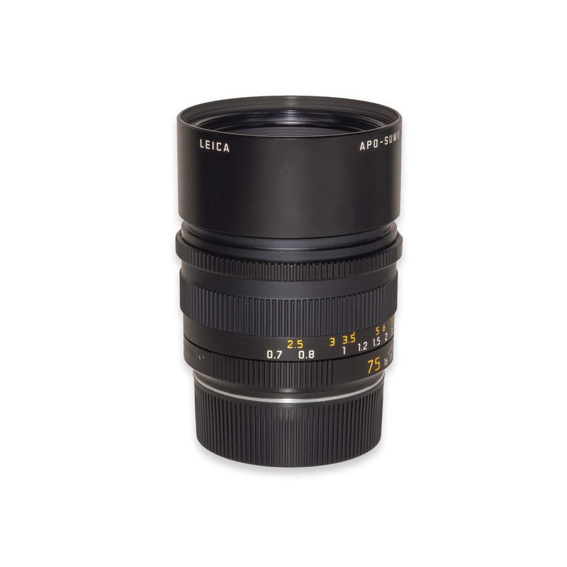 Leica APO-SUMMICRON-M 75mm f/2 ASPH., black anodized