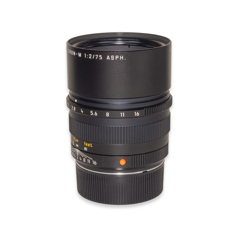 Leica APO-SUMMICRON-M 75mm f/2 ASPH., black anodized