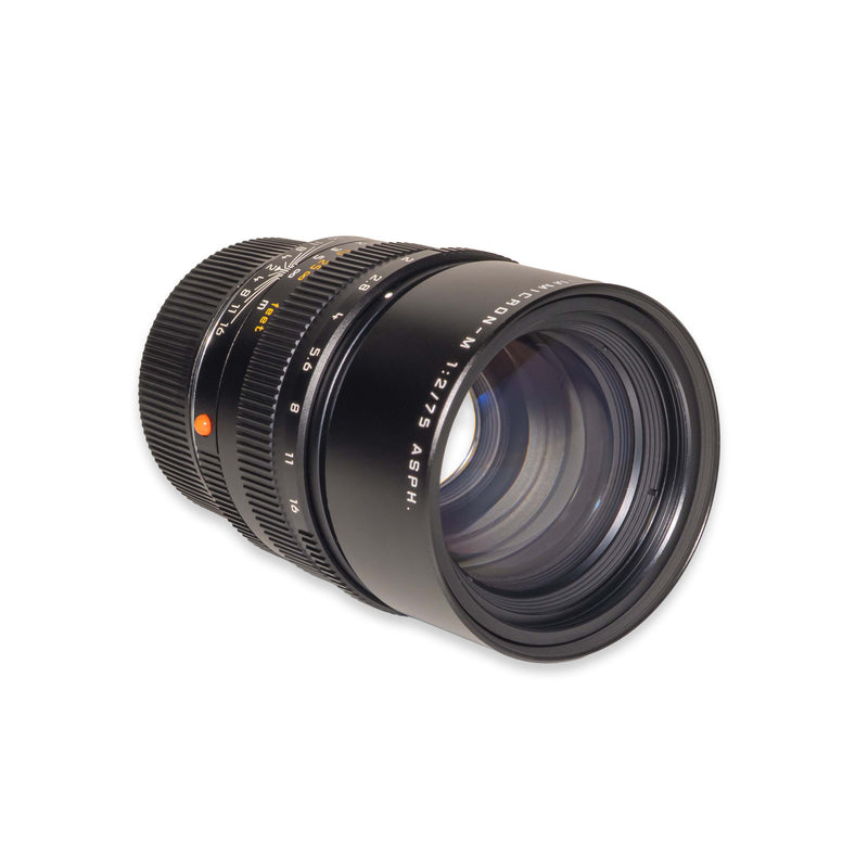 Leica APO-SUMMICRON-M 75mm f/2 ASPH., black anodized