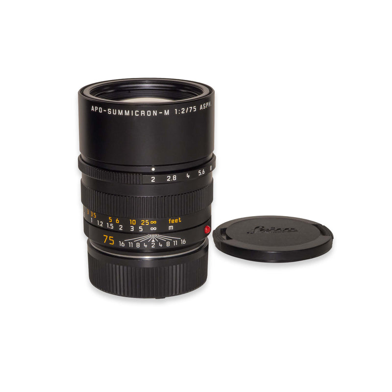Leica APO-SUMMICRON-M 75mm f/2 ASPH., black anodized