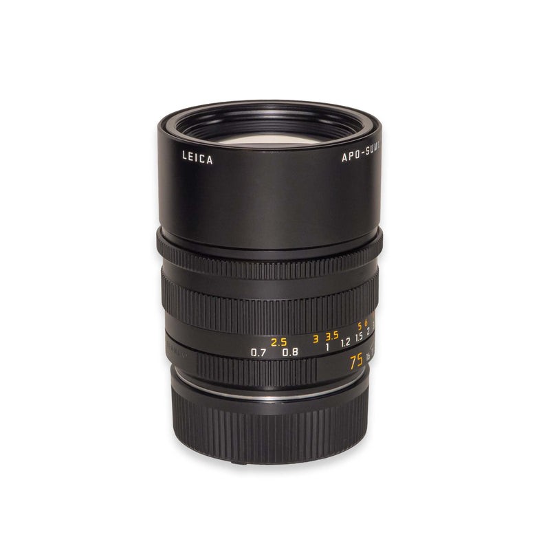 Leica APO-SUMMICRON-M 75mm f/2 ASPH., black anodized