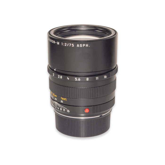 Leica APO-SUMMICRON-M 75mm f/2 ASPH., black anodized