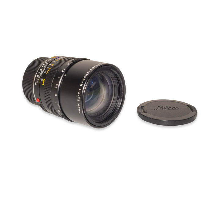 Leica APO-SUMMICRON-M 75mm f/2 ASPH., black anodized