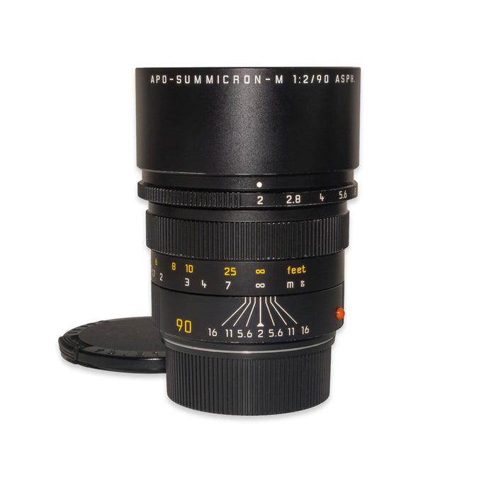Leica APO-SUMMICRON-M 90mm f/2 ASPH., black anodized
