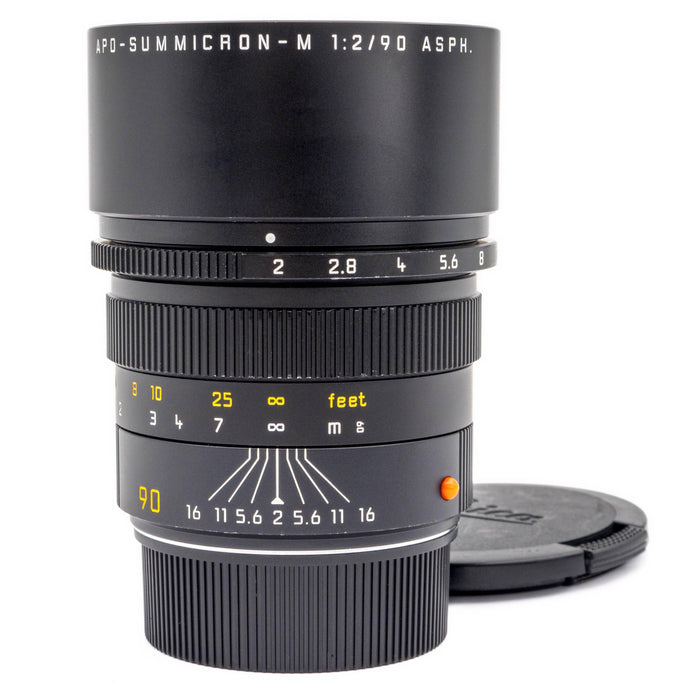 Leica APO-SUMMICRON-M 90mm f/2 ASPH., black anodized