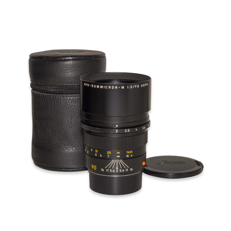 Leica APO-SUMMICRON-M 90mm f/2 ASPH., black anodized