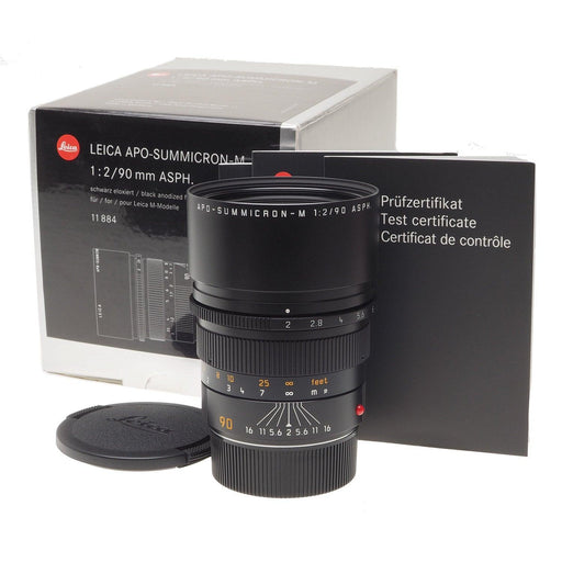 Leica APO-SUMMICRON-M 90mm f/2 ASPH., black anodized - Foto Ottica Cavour