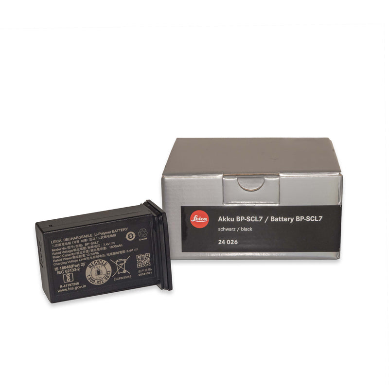 Leica Batteria (Ioni di Litio) BP-SCL7, Black