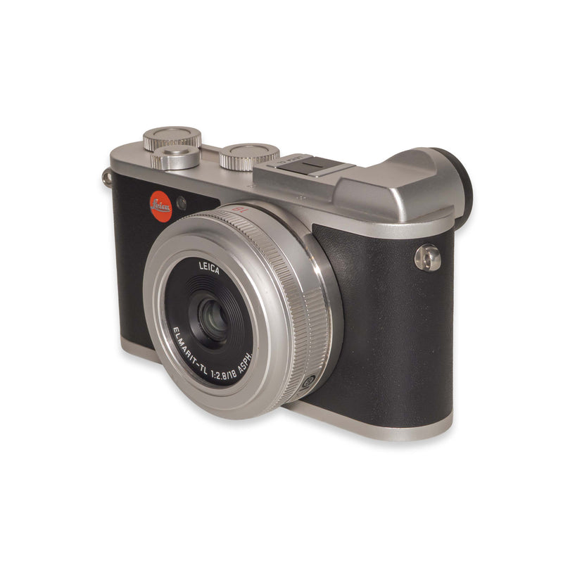 Leica CL, Silver, Prime Kit con Leica ELMARIT-TL 18mm f/2.8 ASPH.