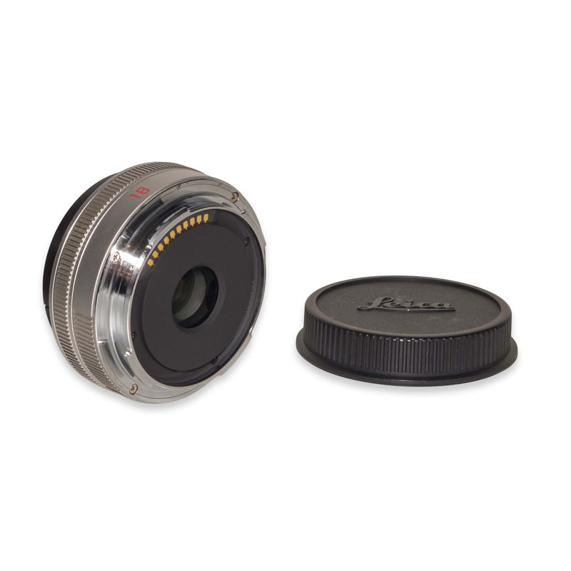 Leica CL, Silver, Prime Kit con Leica ELMARIT-TL 18mm f/2.8 ASPH.