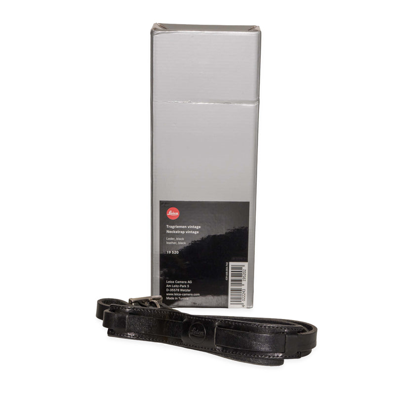 Leica Cinghia a tracolla Vintage in pelle Black