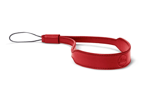 Leica Cinghia da polso C-Lux in pelle rossa - Foto Ottica Cavour
