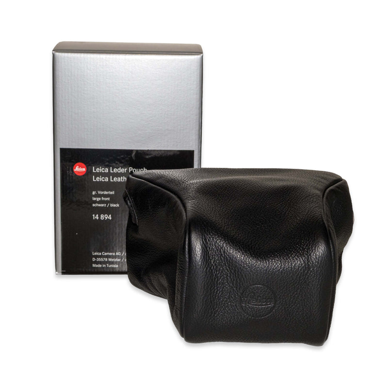 Leica Custodia in pelle per Leica M, Black, naso lungo