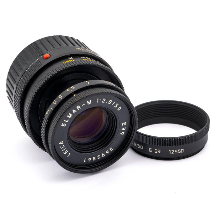 Leica ELMAR-M 50mm f/2.8 [II], black anodized