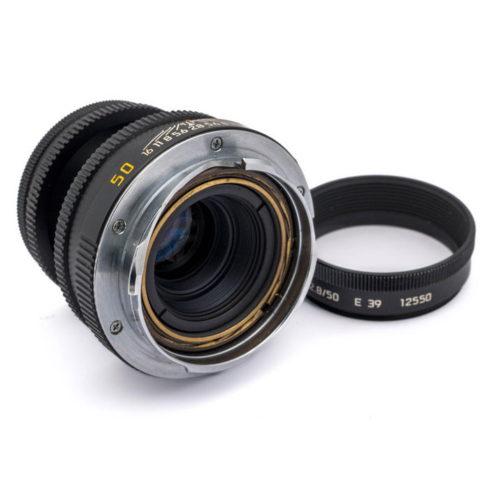 Leica ELMAR-M 50mm f/2.8 [II], black anodized