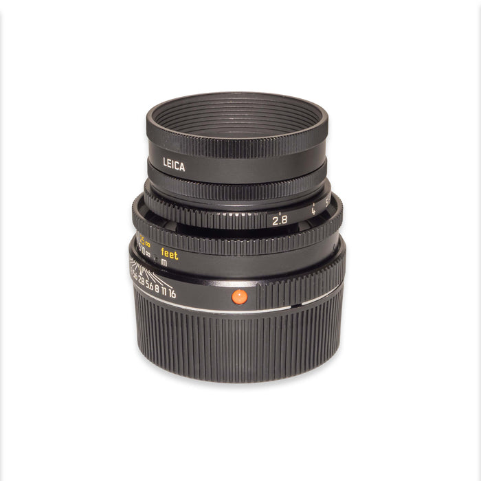 Leica ELMAR-M 50mm f/2.8 [II], black anodized