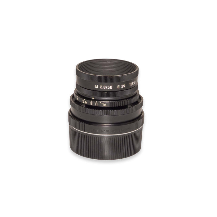 Leica ELMAR-M 50mm f/2.8 [II], black anodized