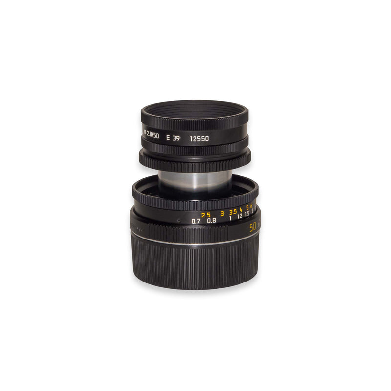 Leica ELMAR-M 50mm f/2.8 [II], black anodized