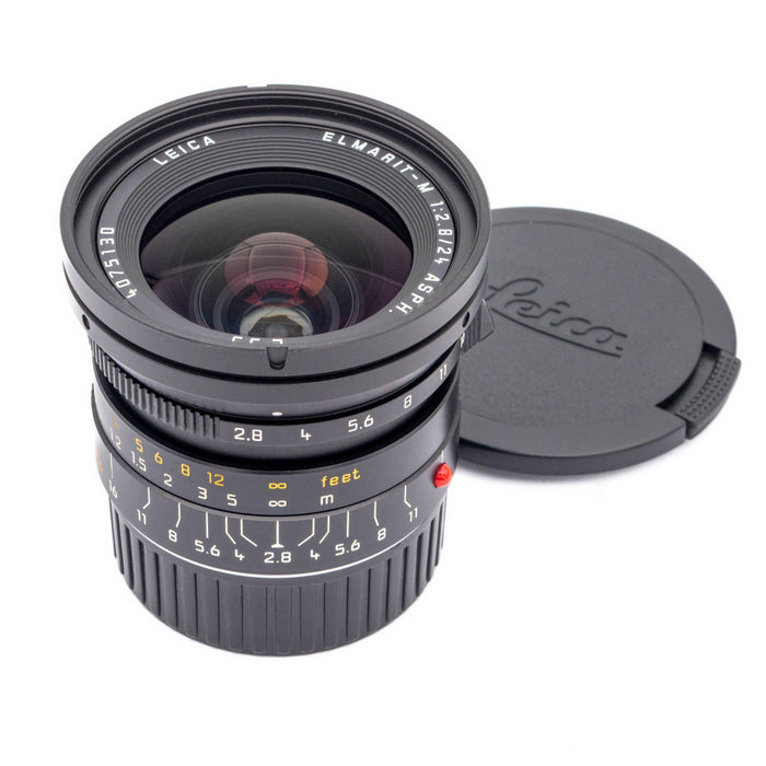 Leica ELMARIT-M 24mm f/2.8 ASPH., black anodized