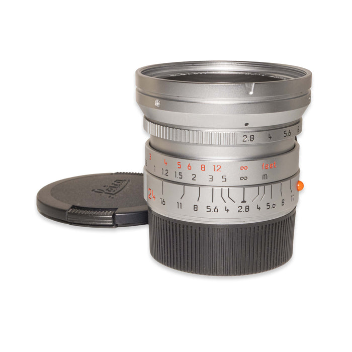 Leica ELMARIT-M 24mm f/2.8 ASPH., silver chrome