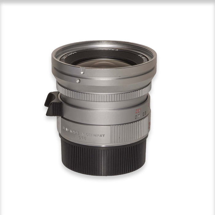 Leica ELMARIT-M 24mm f/2.8 ASPH., silver chrome