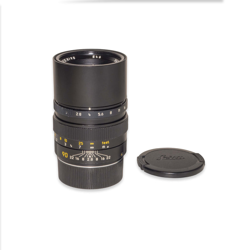 Leica ELMARIT-M 90mm f/2.8 [III], black anodized