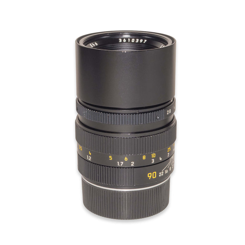 Leica ELMARIT-M 90mm f/2.8 [III], black anodized