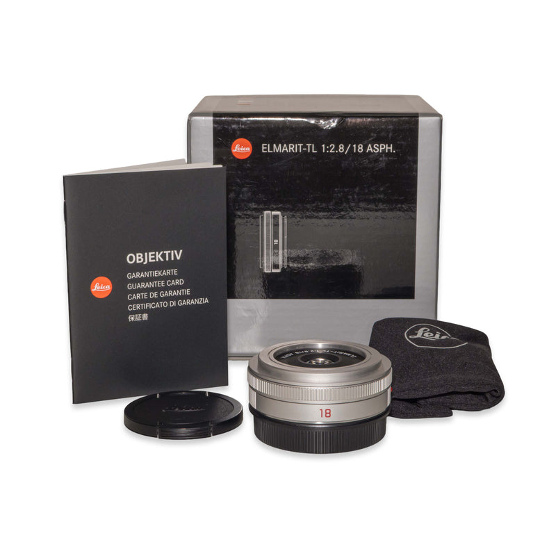 Leica ELMARIT-TL 18mm f/2.8 ASPH., Silver anodized