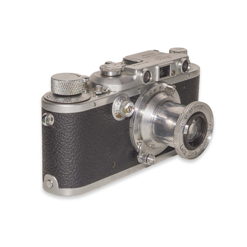 Leica III (Model F) + Elmar 50mm f/3.5 + Elmar 90mm f/4