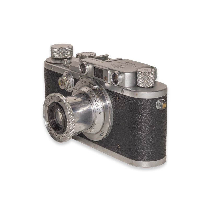 Leica III (Model F) + Elmar 50mm f/3.5 + Elmar 90mm f/4