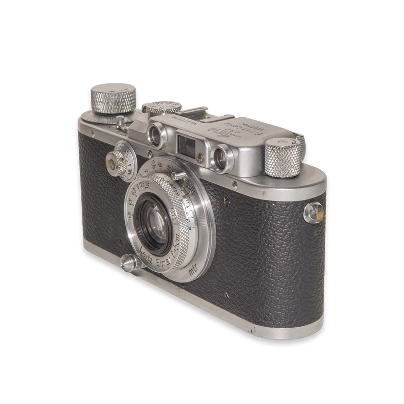 Leica III (Model F) + Elmar 50mm f/3.5 + Elmar 90mm f/4