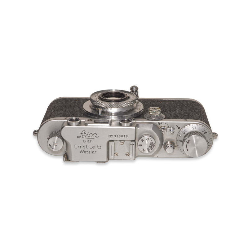 Leica III (Model F) + Elmar 50mm f/3.5 + Elmar 90mm f/4