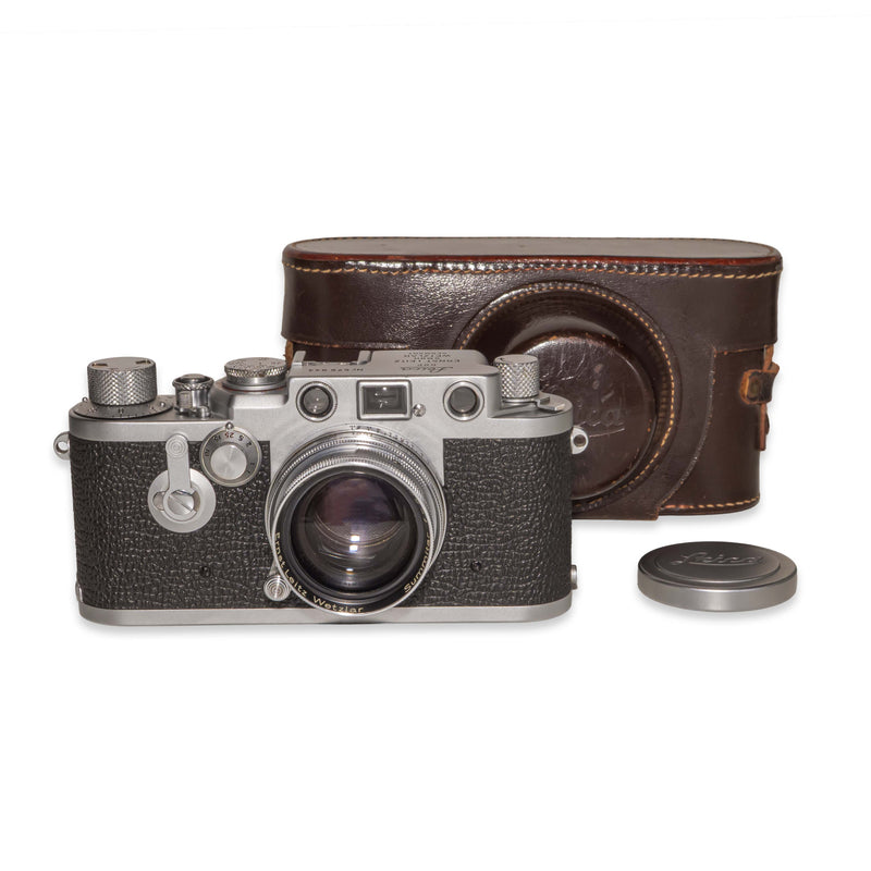 Leica IIIf (nri rossi) con Summitar 50mm f/2