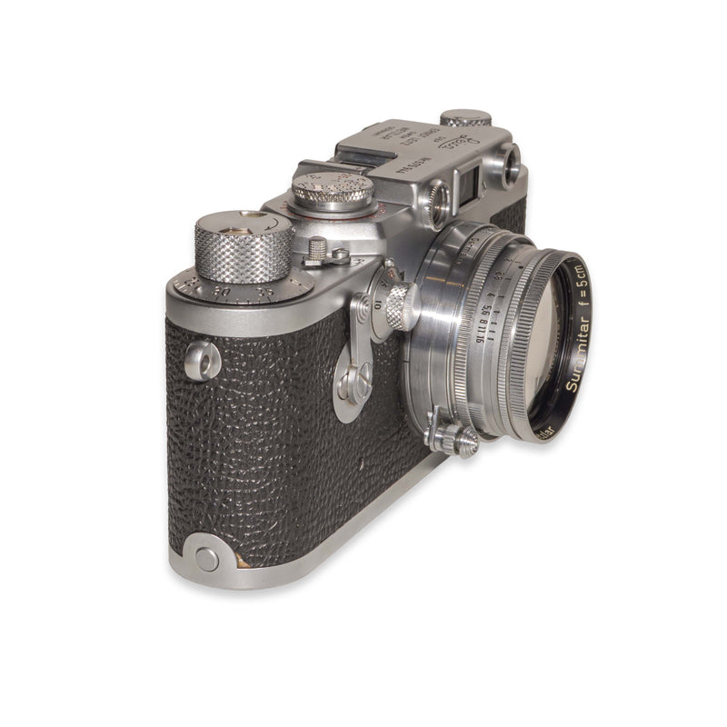 Leica IIIf (nri rossi) con Summitar 50mm f/2