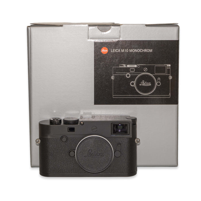 Leica M10 Monochrom, Black chrome