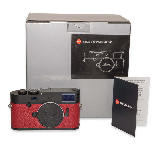 Leica M10 Monochrom, Black chrome
