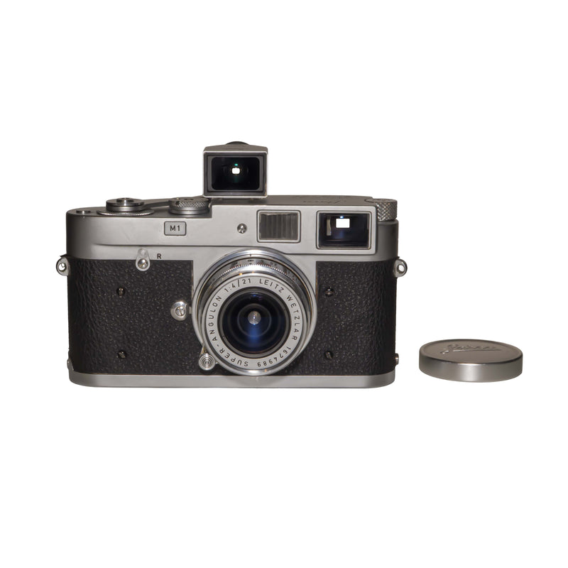 Leica M1 "Snapshot" con 21mm Super-Angulon e Mirino