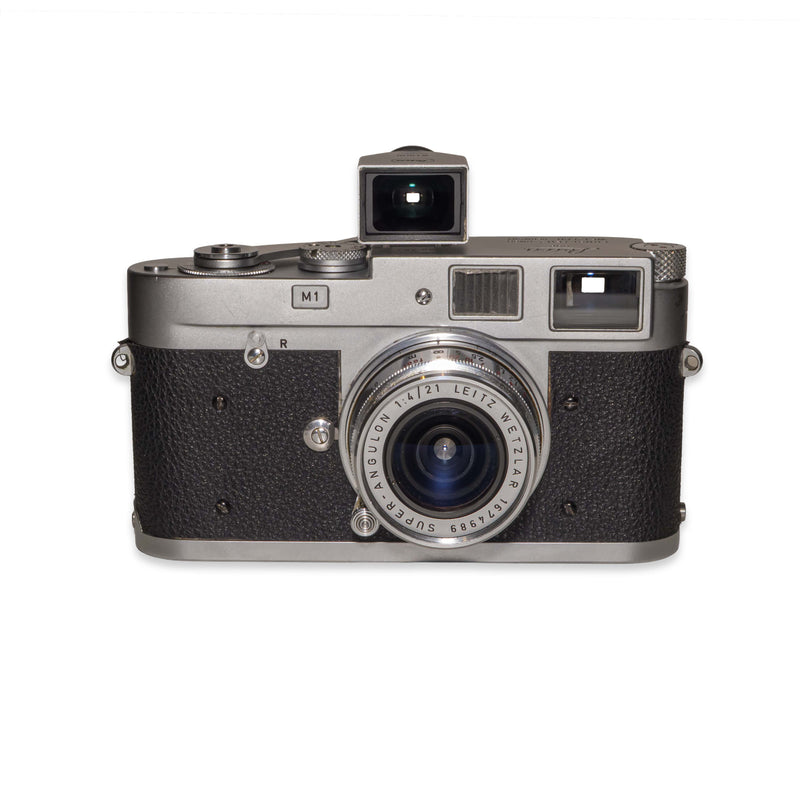 Leica M1 "Snapshot" con 21mm Super-Angulon e Mirino