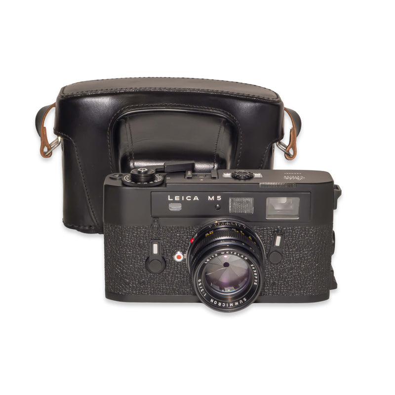 Leica M5 con Summicron-M 50mm f/2, Black chrome