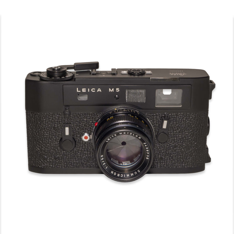 Leica M5 con Summicron-M 50mm f/2, Black chrome